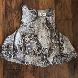 Show Me Your Mumu King Crop Top